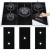 1 Set 5-Loch Gasherd-Pad Schutzabdeckung Küchenreinigung Anti-Schmutz Antihaft-Pad Wiederverwendbare Herdplatten-Kratzschutz-Pads