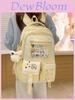 Süßer Rucksack im Cartoon-Stil für Mädchen mit großem Fassungsvermögen für Schule und Universität