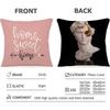 David Sculpture Cushion Cover Household Decoration Linen Sofa Cushion Cover: Skin-Friendly & Breathable With Invisible Zipper
