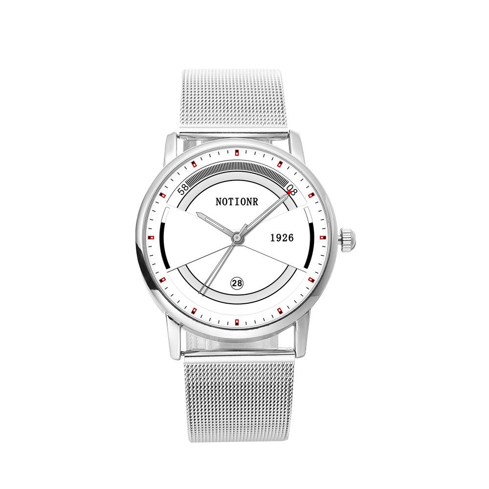 

Conceptor Stainless Steel Milan Mesh Strap Watch Men S Personality Waterproof Calendar Luminous Quartz Watch