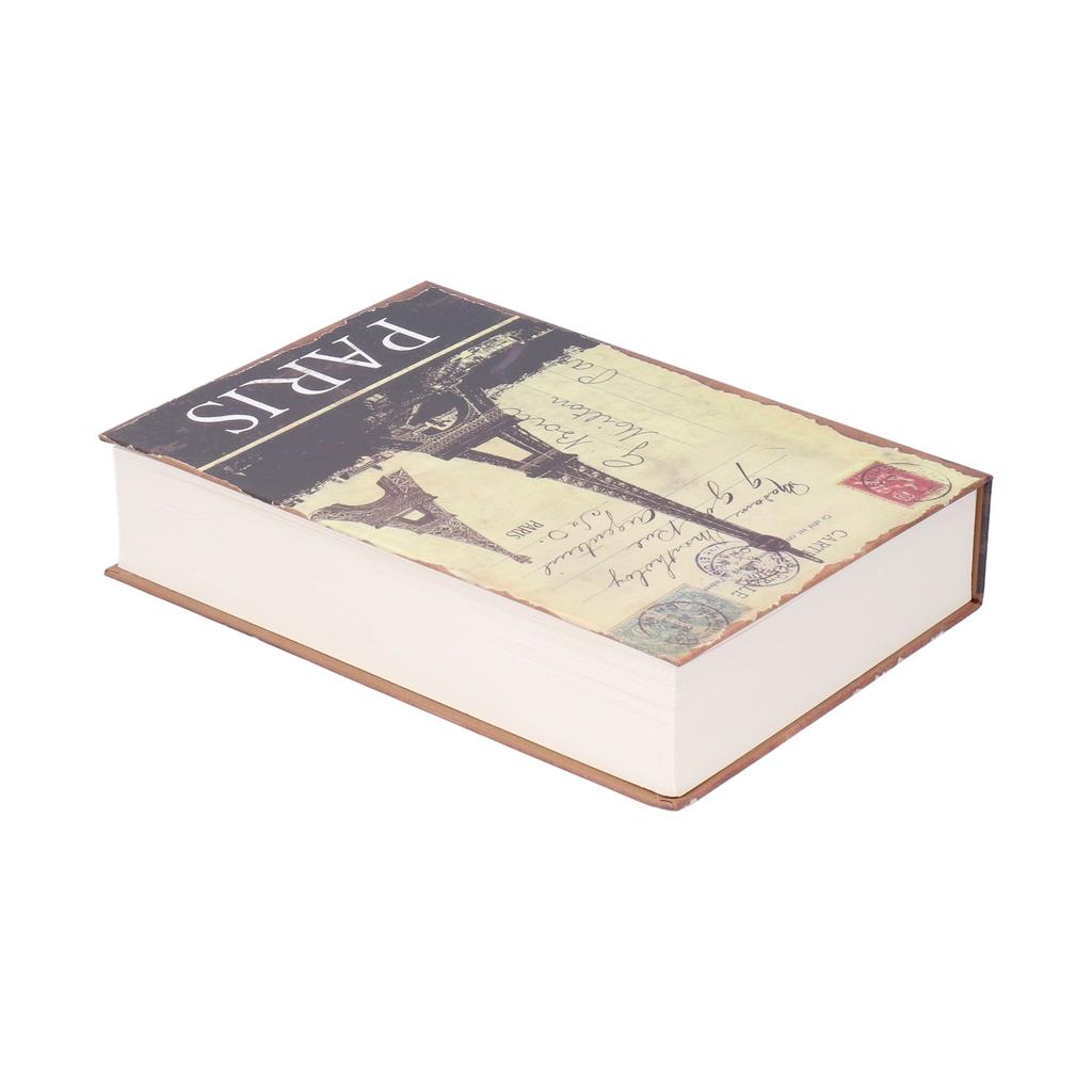 Innovative Safe Box with Keys Simulated Book Shape Cash Coin Money Storage Locking Case