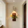 Wireless Motion-Sensor Night Light Wall-Mounted Illuminated House Number Sign/Art Panel Rechargeable LED Night Light for Entryway Corridor Bedroom