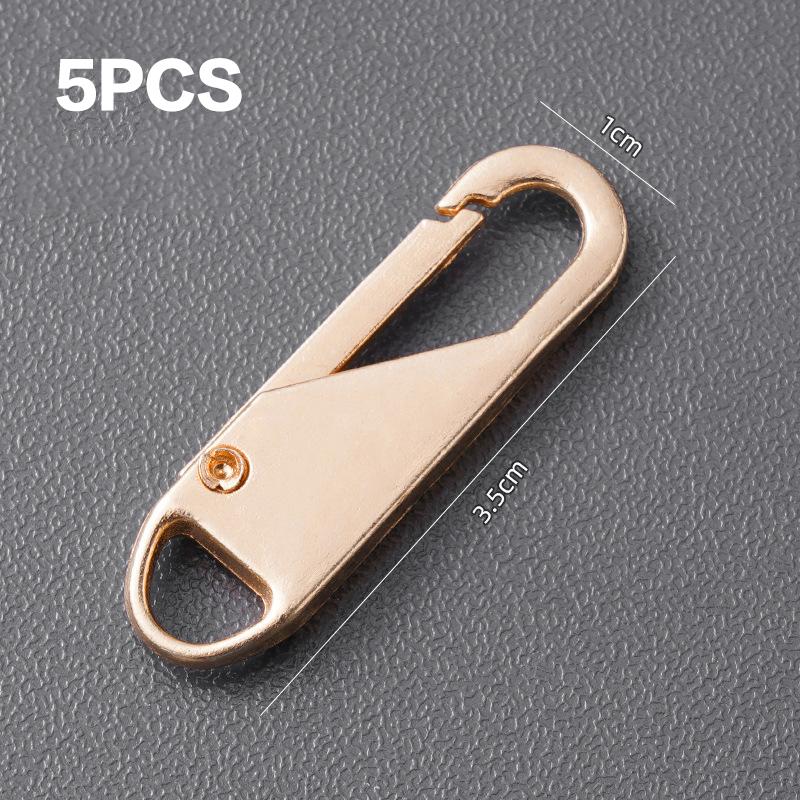 Universal Instant Zipper Repair Kit Head - Diy Sewing Craft For Broken Buckle Travel Bag Suitcase Zipper Replacement