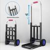 Heavy-Duty Folding Hand Truck with Rubber Wheels