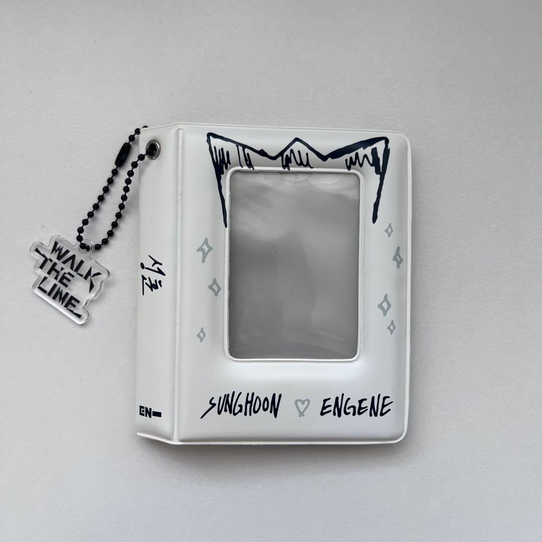 

[USED] ENHYPEN Sunghoon WTL Photo Card Binder Trading Card Folder