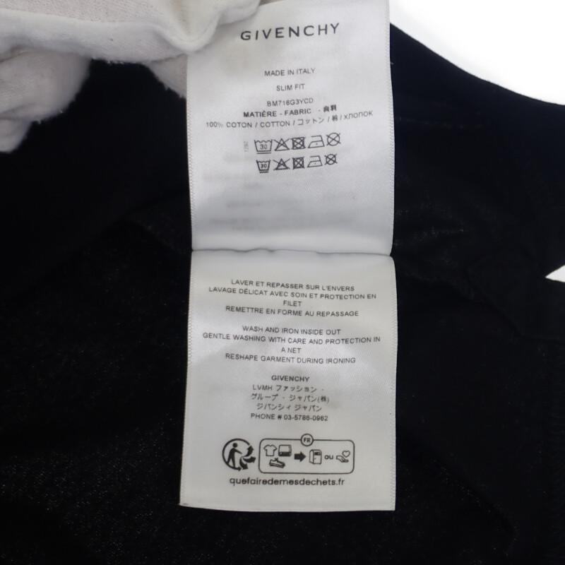 Givenchy BM716G3YCD XL Short Sleeve T-shirt Black Cotton Women