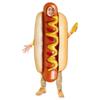 Halloween Cos Costumes Hot Dog Costumes for Adult Kids Funny Food Sausage Adult Child Unisex One-Piece Costume Carnival Jumpsuit
