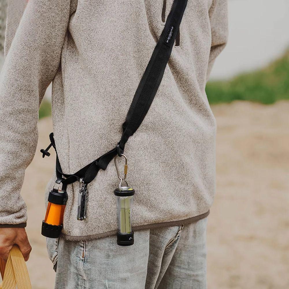 Multi-functional Crossbody Harness Adjustable Camping Hangings Rope  Storage Solution