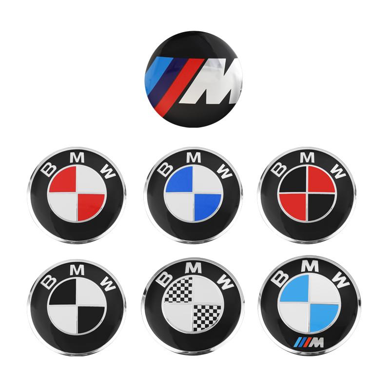4PCS Car Styling Wheel Center Hub Caps Rim Cover Badge Emblem Sticker For BMW E46 E60 E90 E39 E87 E36 E92 E70 E91 X3 X5 X1 X2 ikol8