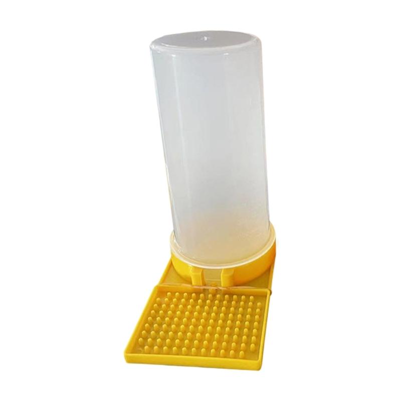Alimentateur d'eau pour abeilles en plastique Porte de ruche améliorée Alimentateur d'eau Accessoires de nettoyage et d'entretien pour l'apiculture