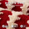 Plush New Year Sofa Cushion Wedding Autumn And Winter Cover  New Red High-End Thickened Inline Sofa Cushion