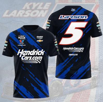 Kyle Larson Unisex 3D T-Shirt 2026 Fullsize Xs-5Xl