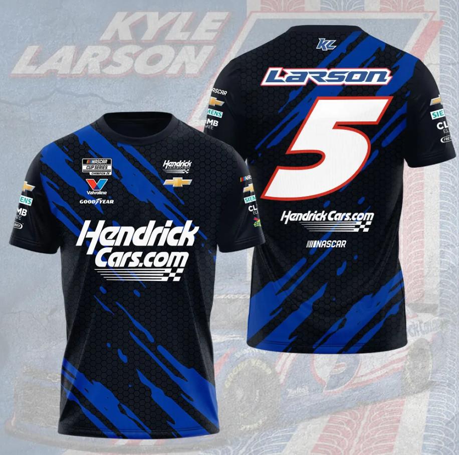 Kyle Larson Unisex 3D T-Shirt 2026 Fullsize Xs-5Xl XL