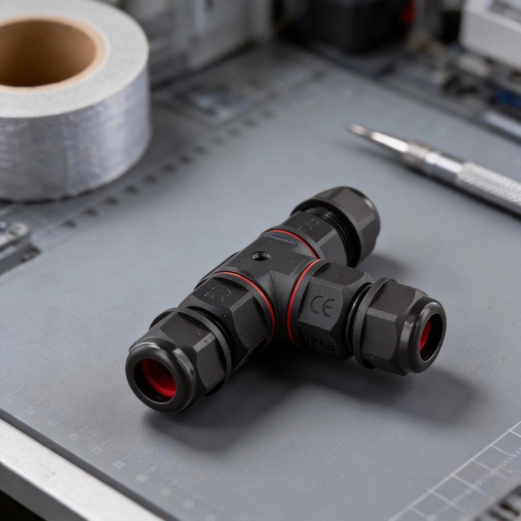Connector Black For Stage Lighting LED Light Navigation