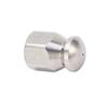 5000PSI High Pressure Washer Nozzle Pipe Dredging Cleaning Nozzle Stainless Steel Jetter Nozzle Round Head Front 1 Rear