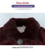 Women's Faux Mink Velvet Jacket: Versatile, Stylish Grandma-Inspired Autumn/Winter Top