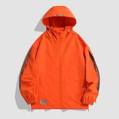 Frühlings- und Herbstjacke Herren Kapuzenjacke Teenager Koreanische Jacke Trenchcoat mit Kapuze Locker Slim-Fit Vielseitige Strickjacke