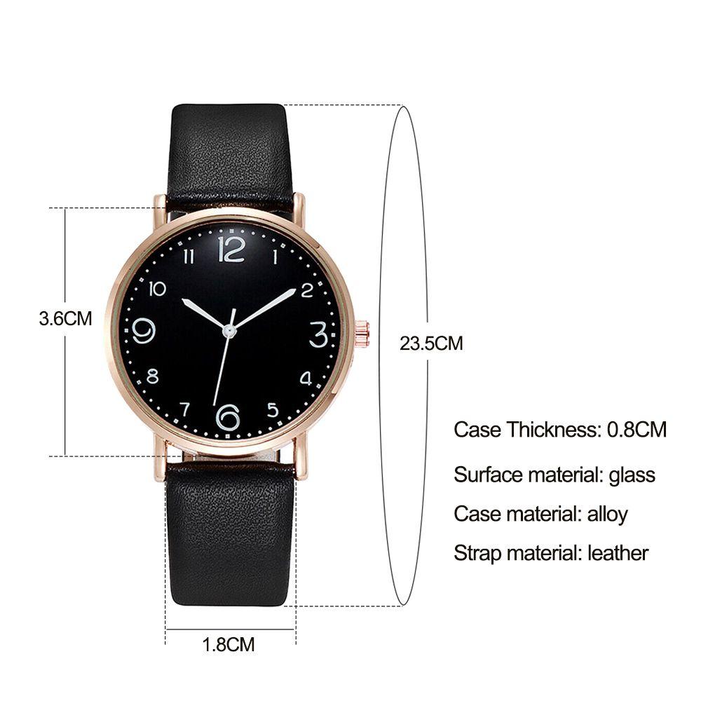 Gift Simple Style Leather Belt Watches Quartz Watch Women Watch Quartz WristWatch Casual Exquisite