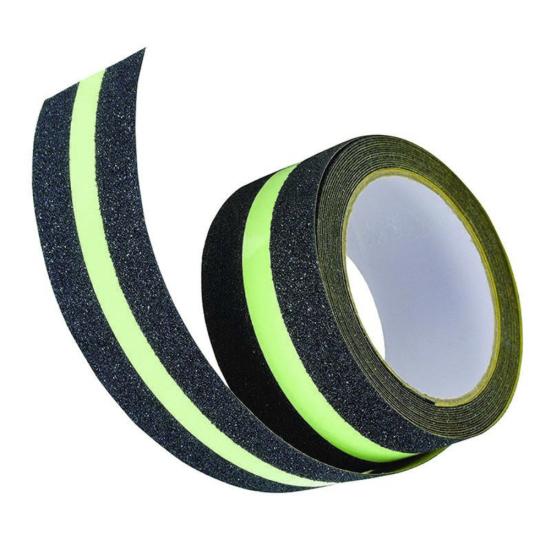 

500x5см Протиковзка Світловідбиваюча Світна в Темряві Захисна Стрічка для Сходів Ступенів Підлоги