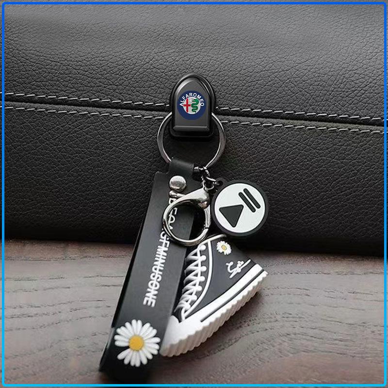 Mini Car Hooks Black Self Adhesive Invisible Hooks Interior Storage Holder For Alfa Romeo 147 159 156 Giulietta Giulia Mito Spider Alpha Nheadrest