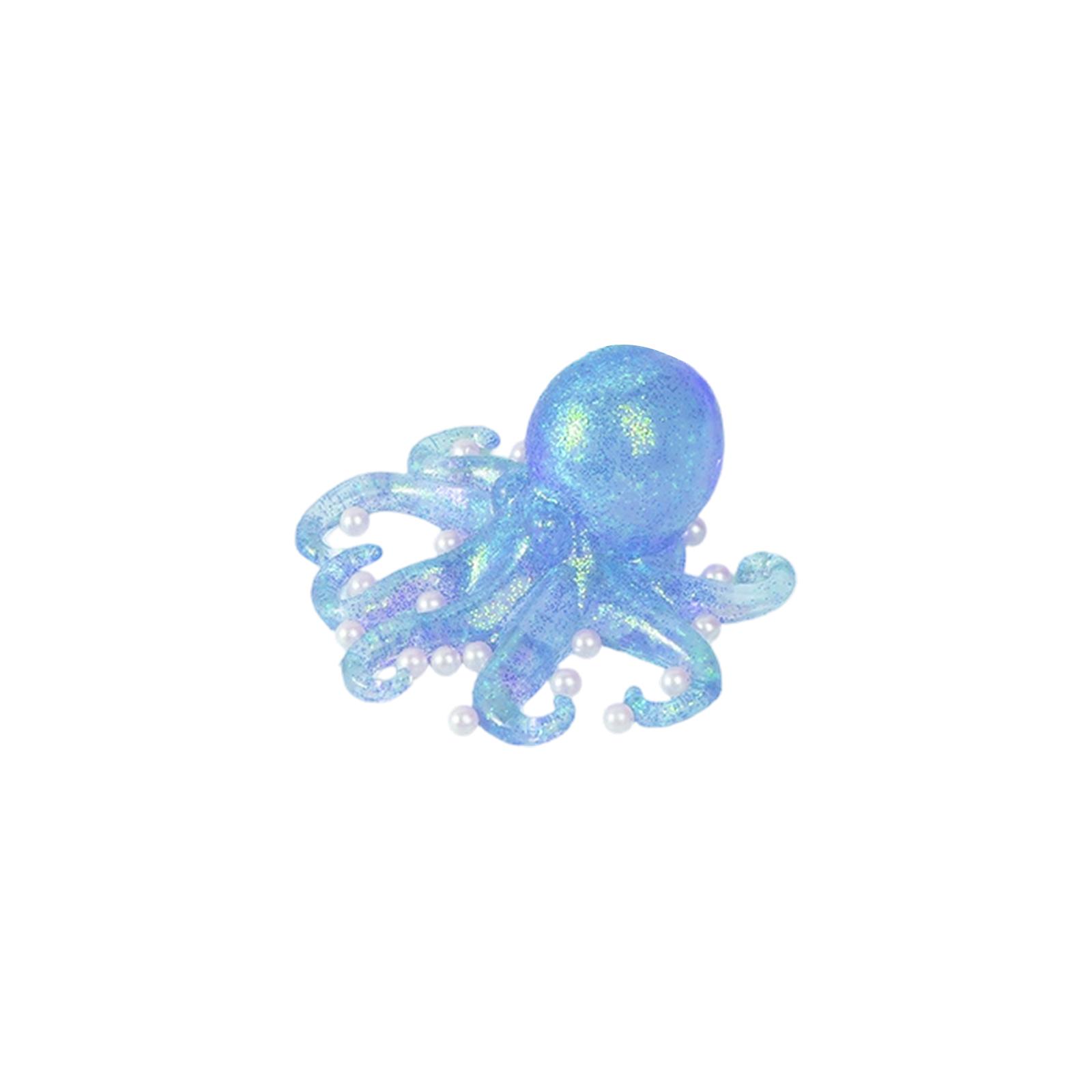 

Glitter TPR Stress Relief Toy with Pearl Decor one size синий