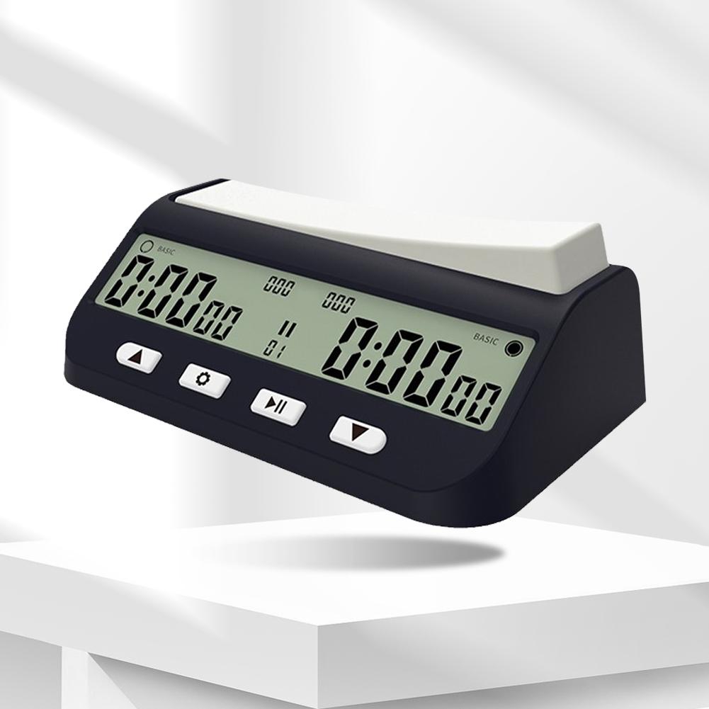 Game Timer with Basic  Delay and Positive Time Features Competition Game Stopwatch for Chess Game I-GO and Chinese Chess