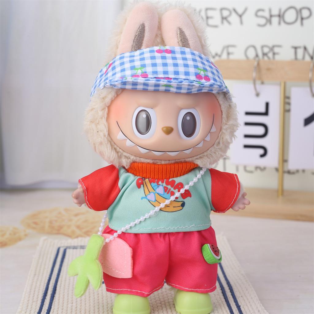 Labubu Baby Clothing Is Compatible with First, Second, and Third Generation 17cm Labubu Dolls