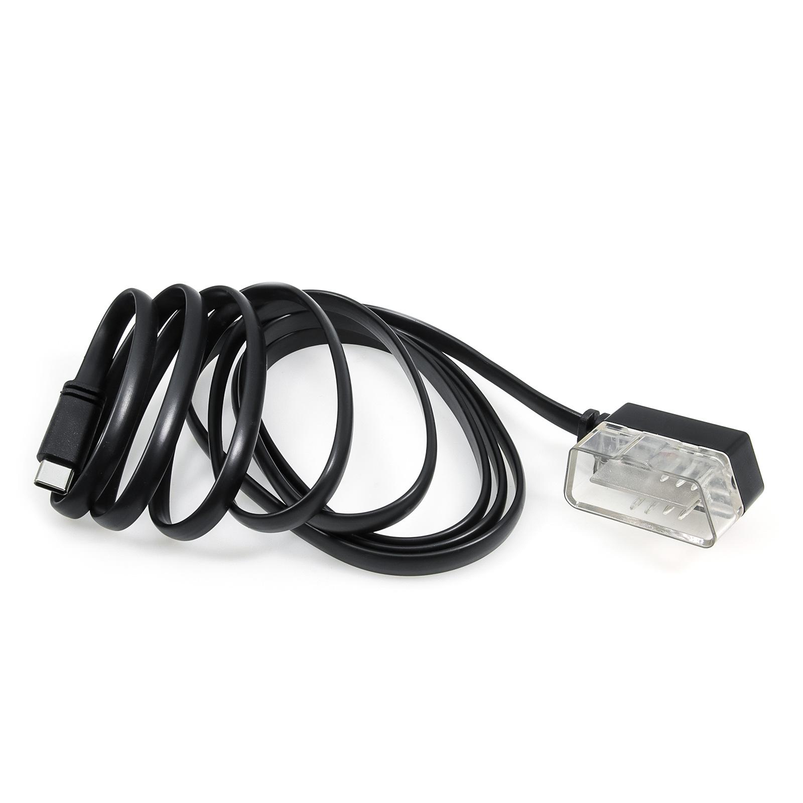 

Car HUD Wire Cable Head Up Display OBD Cable Wire OBD2 Cable for P24 HUD Type-C OBD Cable Wire Connecting 1pc