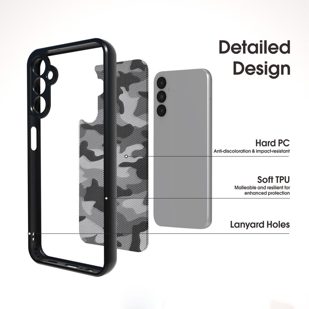 IBMRS For Samsung Galaxy A14 4G/5G Case Impact Protection Secure Grip Phone Cover