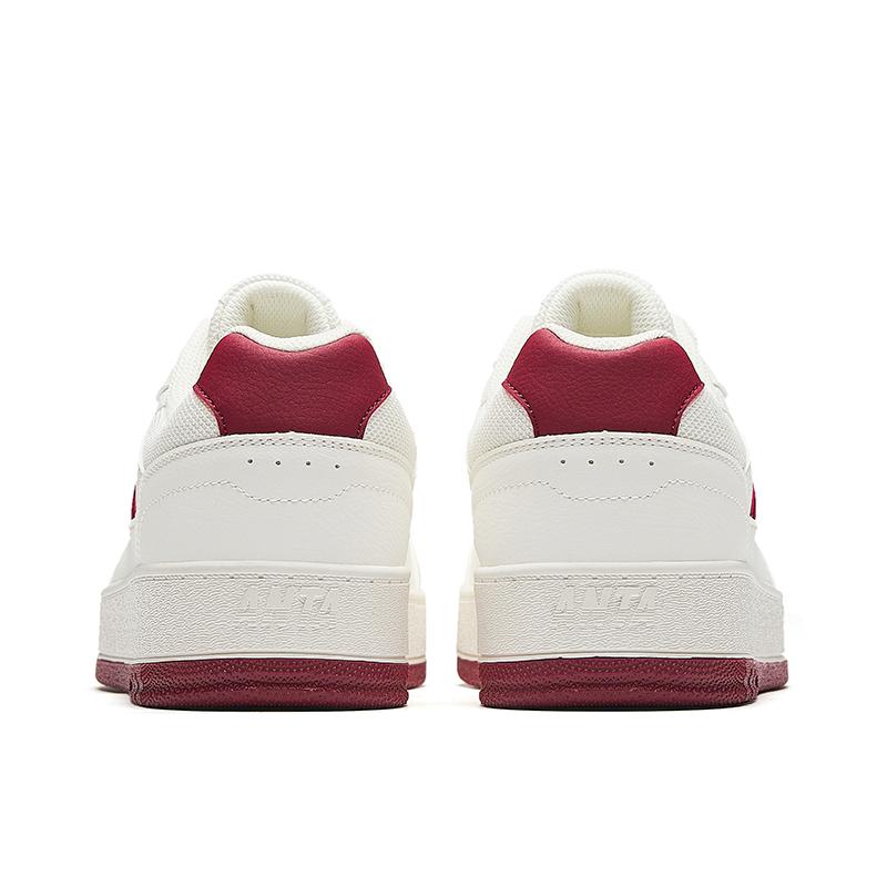 Anta Year 2 Trendy Versatile Comfortable Durable Casual Sports Low-Top Skate Shoes Men Sneaker White Red 912548068-2