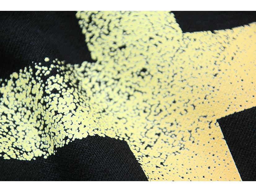 Cardigan cu glugă la modă, cu imprimeu săgeată gradient, european & american