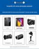 2025 Multi-Angle Phone Livestream Stand with Sound Card Tray & Tripod Support