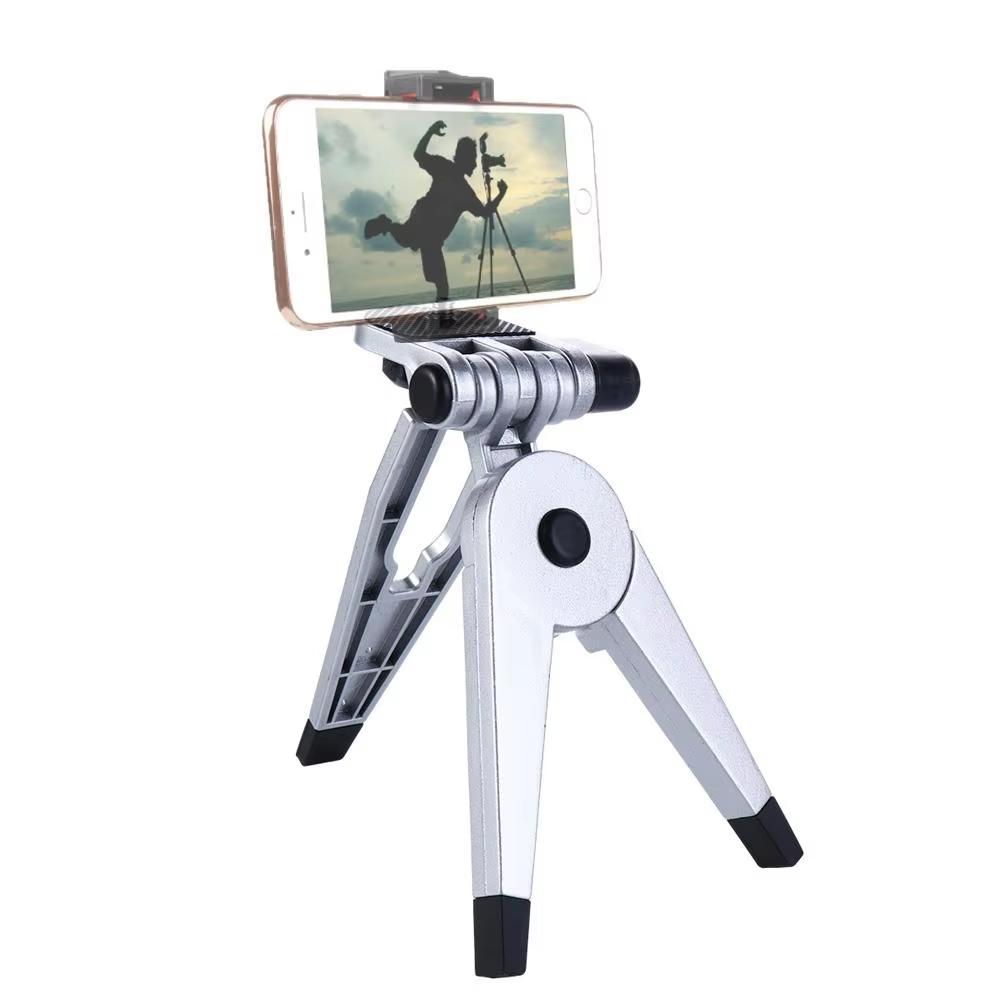 Folding Tripod Universal Portable Travel Tripods Mini Desktop Folding Tripod for Canon Nikon DV Camcorder Mobile Photography