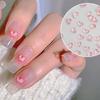 50 Stück Nailart-Dekoration Farbverlauf Liebesherzförmige Nailart-Accessoires