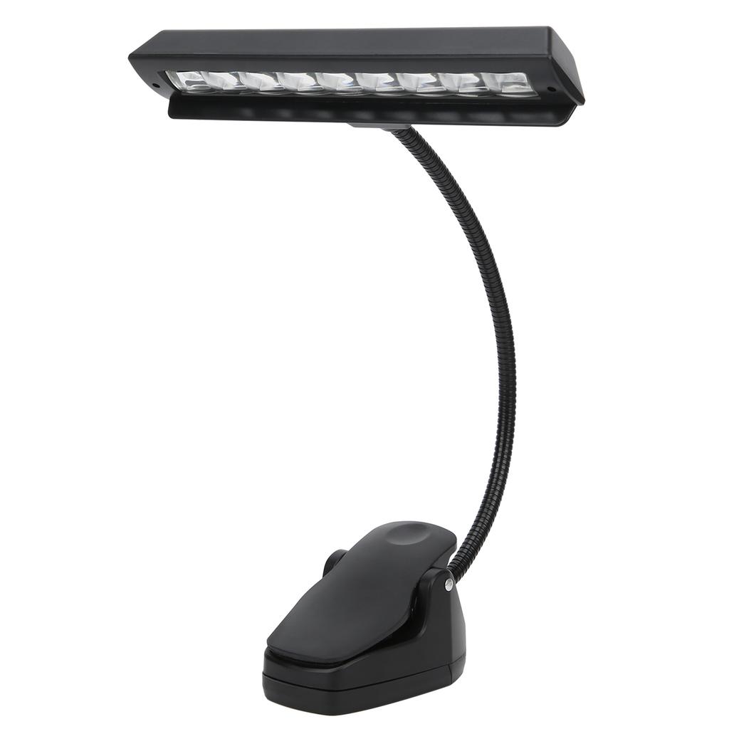 Music Stand Lights LED Clip‑On Adjustable Neck Professional USB Desk Lamps