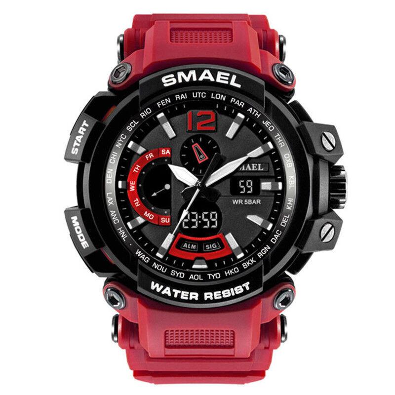 Smael Sport Watch Men Fashion Digital Led Electronic Quartz Classic Timeless Design