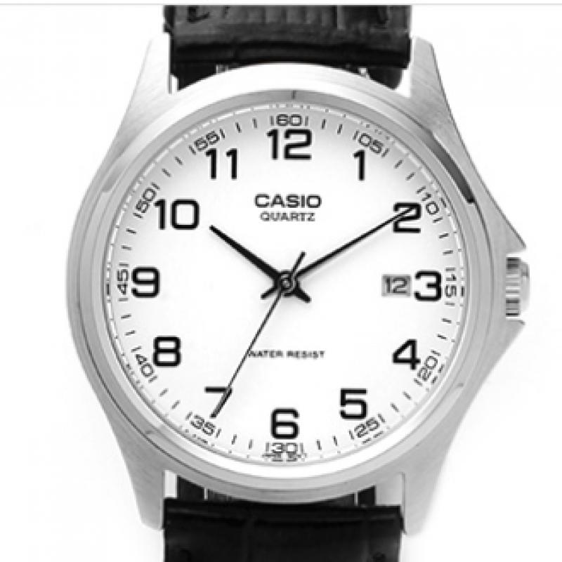 Casio Mtp 1183e 7bdf  Mtp 1183e 7b  Analog Sat Student Leather Watch