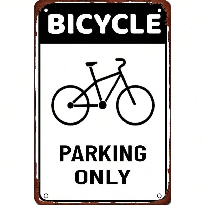 Vintage Metalen Blik Wandposter Bord 20x30cm