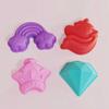 Handmade Colored Playdough Set for Kids with Molds and DIY Tools