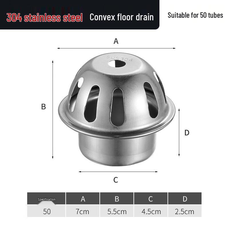 MDNG 304 Stainless Steel Rooftop Floor Drain