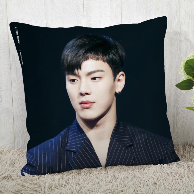 Monsta X Shownu Pillow Cover Customize Pillowcase Modern Home Decorative Pillow Case For Living Room