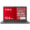 FMV Fujitsu Note A Laptop Office Copilot Windows AMD Ryzen 16GB 512GB Super Multi WA1-K2 (MS 2024, Key, 11, 15.6-inch, 5, RAM, SSD, Drive)