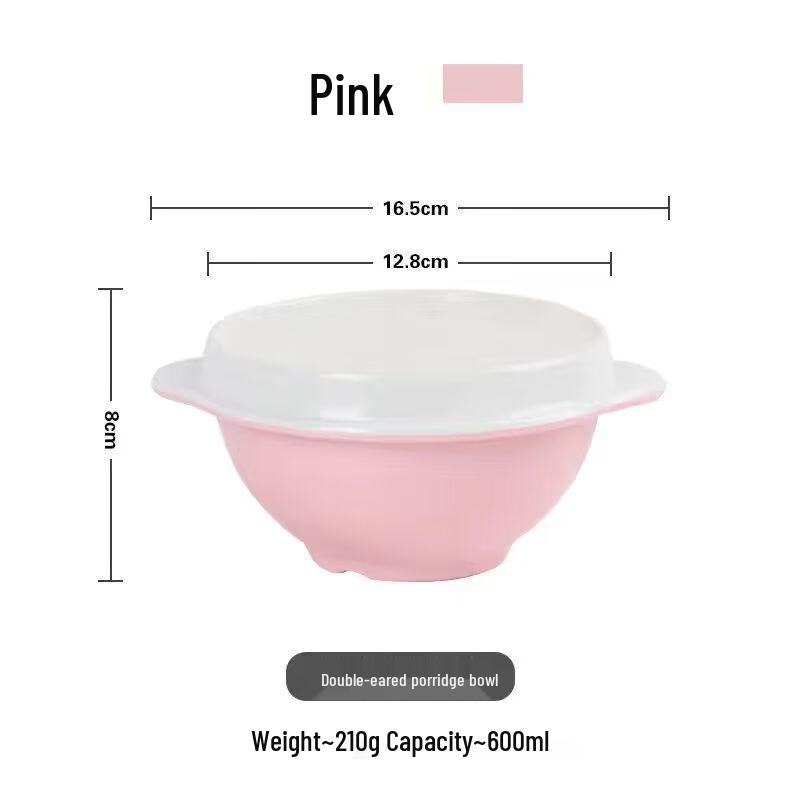 

Melamine Double-Handle Soup Bowl