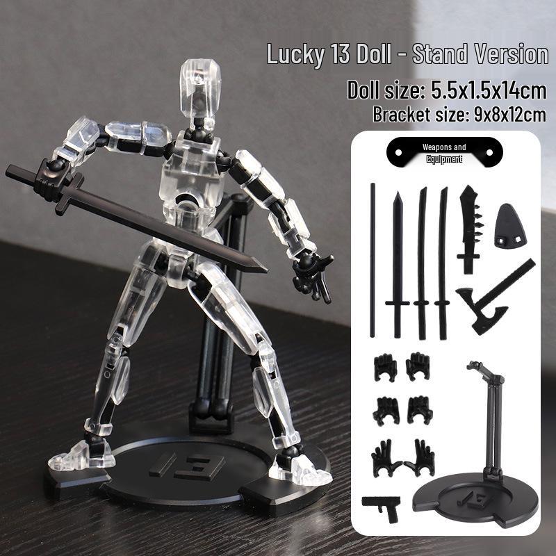 3rd Gen 13-Joint Movable Figurine: DIY Decompression Toy