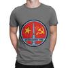 Interkosmos 1980 Soviet Space Mission Emblem Novelty 100 Cotton TShirt interkosmos Tees Tops For Unisex