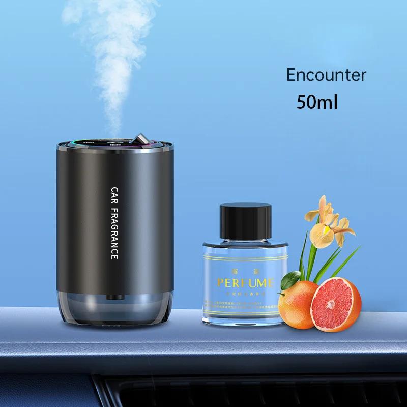 Car Aroma Diffuser Star Light Led Electric Car Air Freshener Smart Aromatherapy With Fragrances Scent Essential Oil Diffuser