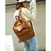 Hot Fashion Couples Backpack Teenagers Boys Girls PU Leather School Preppy Style Women Men Daypack
