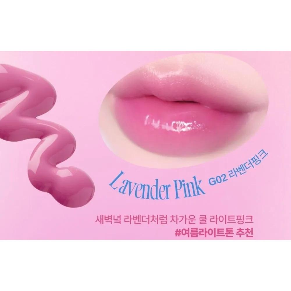 Lip Tint Obsession Stay Water Fit G02 Lavender Pink x2