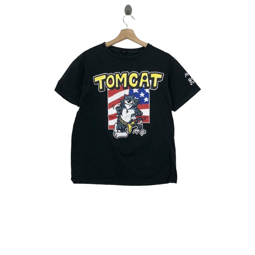 Vintage AVIREX X BOXER JUNTARO Us Army Tomcat B-3 T-Shirt
