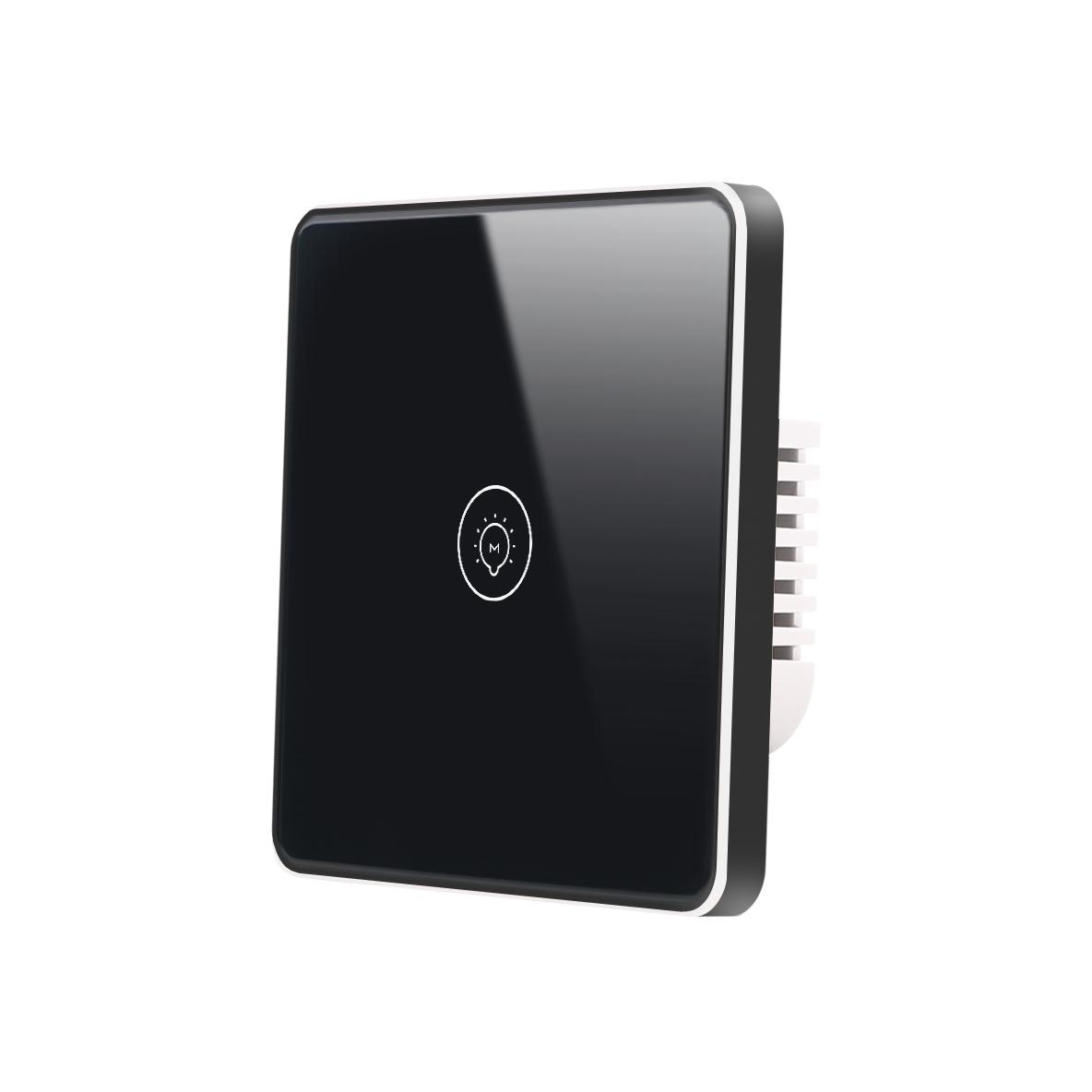 110V 220V 1/2/3 Gang Wi-Fi Controlled Power Wall Switch American Tuya Zigbee Smart Home WIFI Lighting Touch Switch 86mm*86mm&Eu Standard